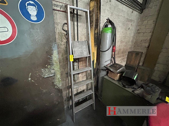 ZARGES Aluminium Haushaltsklappleiter